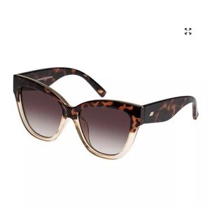 Le Specs La Vacanza Tort Sand Splice Sunglasses